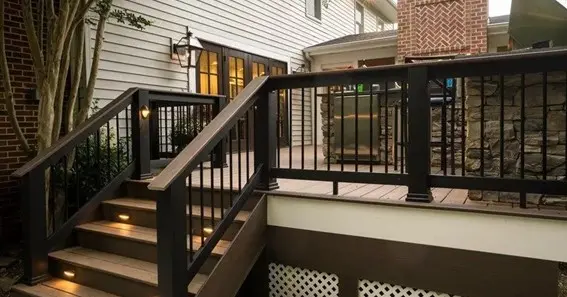 deck railing height